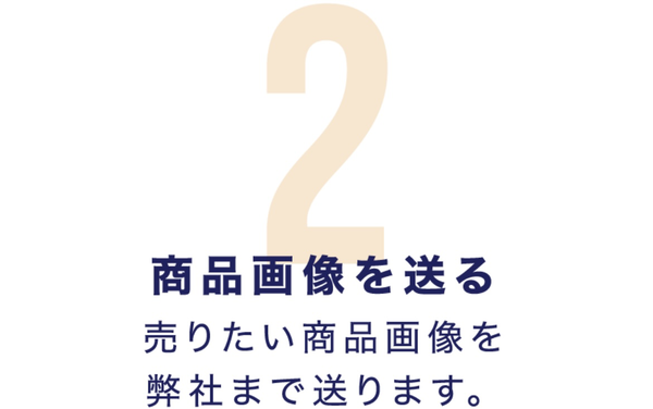 ステップ２：買取査定完了･買取手続き･現金化