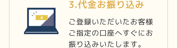 ステップ3：即日振込み