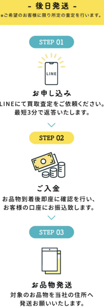MAKE-メイク- 後日発送(先払い買取)